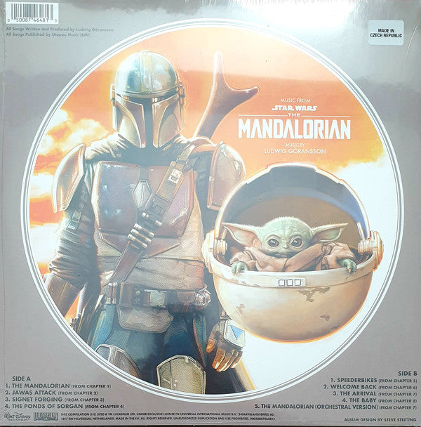 Ludwig Göransson : Star Wars: The Mandalorian (Music From The Original Series) (LP, Comp, Pic, RE)