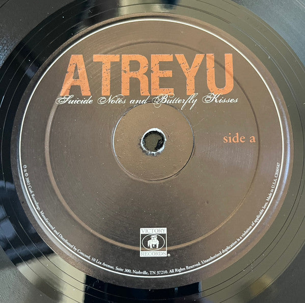 Atreyu : Suicide Notes And Butterfly Kisses (LP, Album, RE)