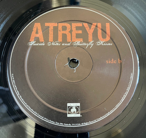 Atreyu : Suicide Notes And Butterfly Kisses (LP, Album, RE)