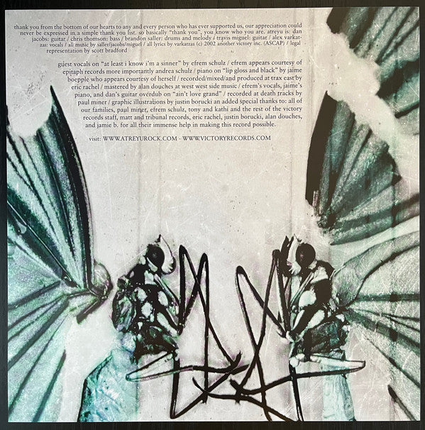 Atreyu : Suicide Notes And Butterfly Kisses (LP, Album, RE)
