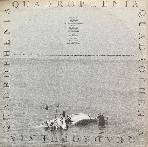 The Who : Quadrophenia (2xLP, Album)