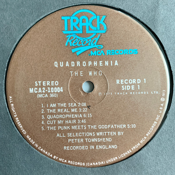 The Who : Quadrophenia (2xLP, Album)