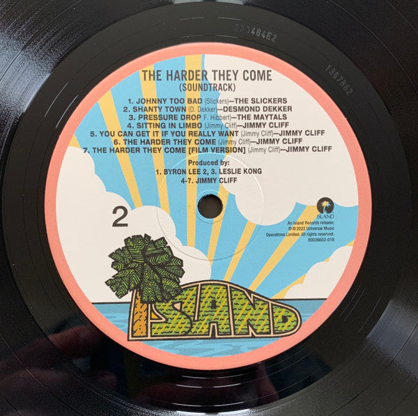 Various, Jimmy Cliff, The Maytals : The Harder They Come (LP, Comp, RE, Gat)