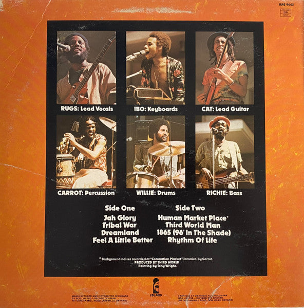 Third World : 96° In The Shade (LP, Album)