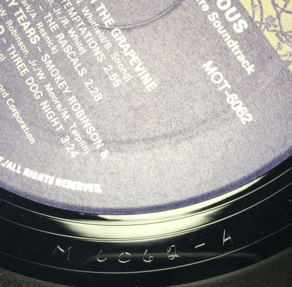 Various : The Big Chill (Original Motion Picture Soundtrack) (LP, Comp)