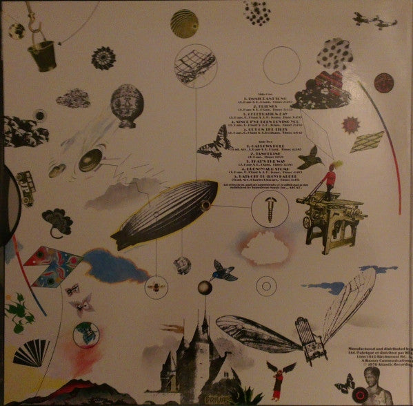 Led Zeppelin : Led Zeppelin III (LP, Album, RE, Gat)