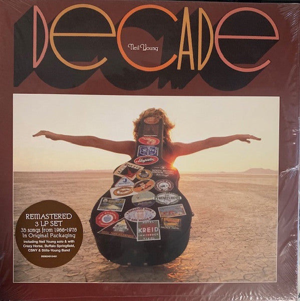 Neil Young : Decade (3xLP, Comp, Ltd, RE, RM)