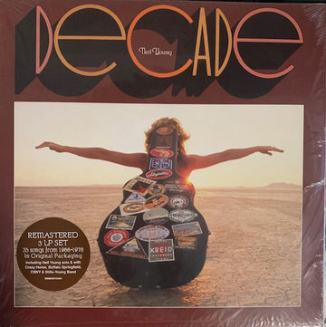 Neil Young : Decade (3xLP, Comp, Ltd, RE, RM)