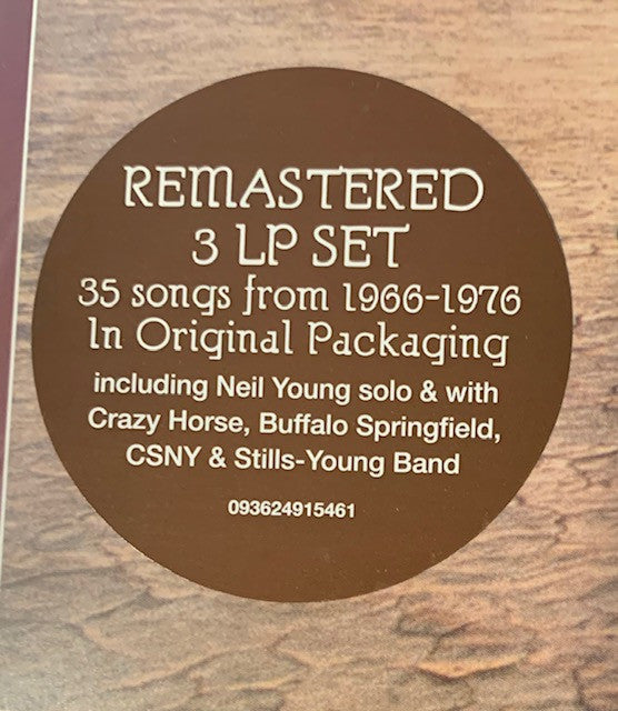 Neil Young : Decade (3xLP, Comp, Ltd, RE, RM)