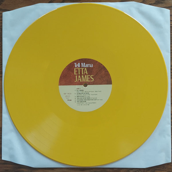 Etta James : Tell Mama (LP, Album, RSD, RE, RM, Yel)