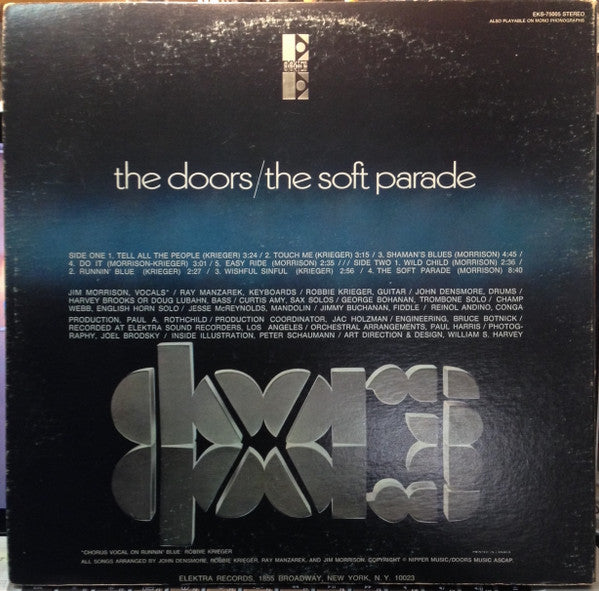 The Doors : The Soft Parade (LP, Album, Gat)