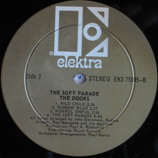 The Doors : The Soft Parade (LP, Album, Gat)