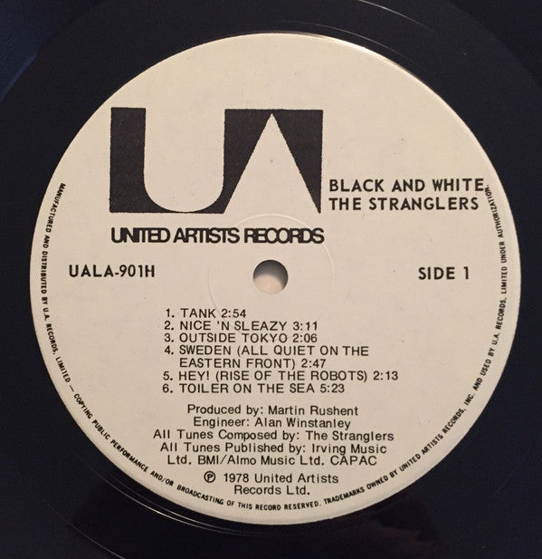 The Stranglers : Black And White (LP, Album)