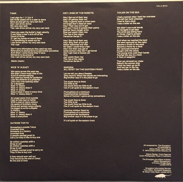 The Stranglers : Black And White (LP, Album)