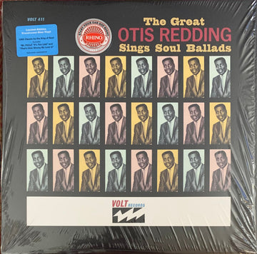 Otis Redding : The Great Otis Redding Sings Soul Ballads (LP, Album, Ltd, RE, Tra)