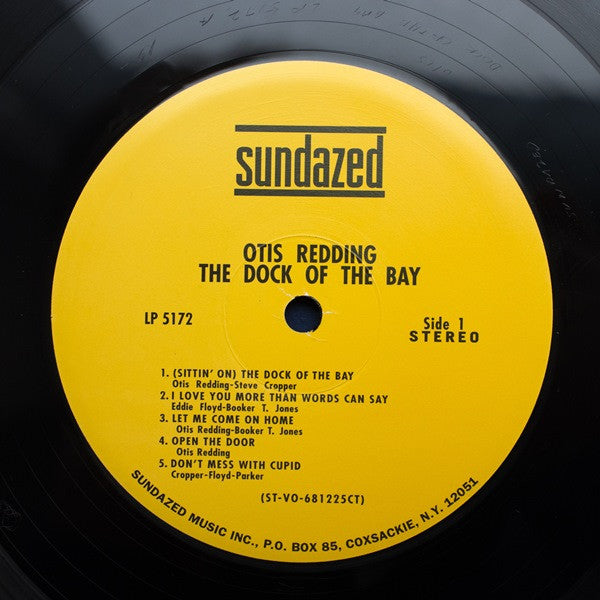 Otis Redding : The Dock Of The Bay (LP, Album, RE, 180)