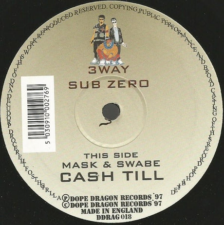 3 Way / Mask & Swabe : Sub Zero / Cash Till (12")