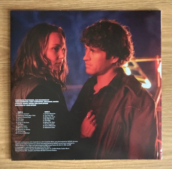 John Carpenter, Cody Carpenter , And Daniel Davies : Halloween Ends (Original Motion Picture Soundtrack) (LP, Album, Ora)