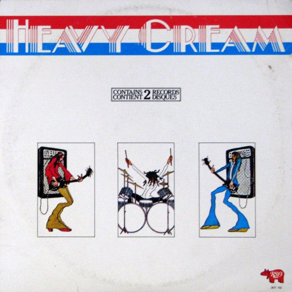 Cream (2) : Heavy Cream (2xLP, Comp, RE)