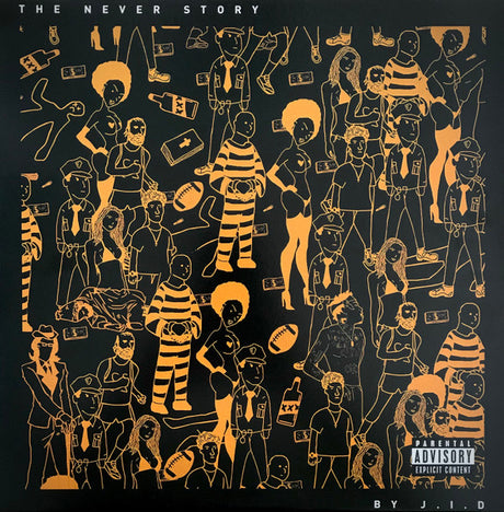 J.I.D : The Never Story (LP, Album, RE)