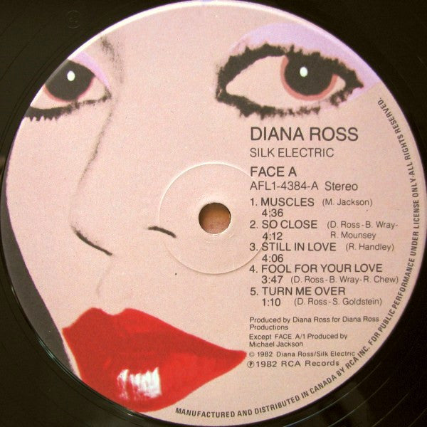Diana Ross : Silk Electric (LP, Album)