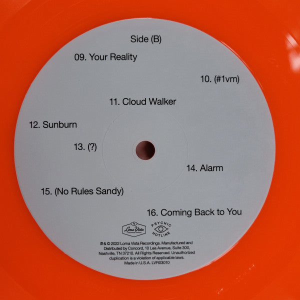 Sylvan Esso : No Rules Sandy (LP, Album, Club, Ltd, Num, Ora)