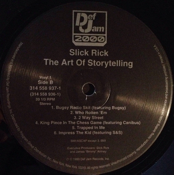 Slick Rick : The Art Of Storytelling (2xLP, Album)