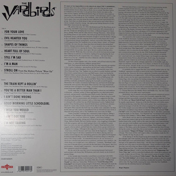 The Yardbirds : The Best Of The Yardbirds (LP, Comp, Tra)