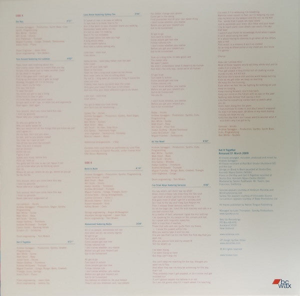 Sola Rosa : Get It Together (LP, Album, Ltd, Num, Τra)