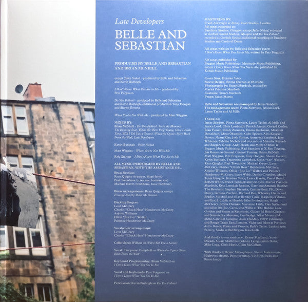 Belle & Sebastian : Late Developers (LP, Album, GZ )