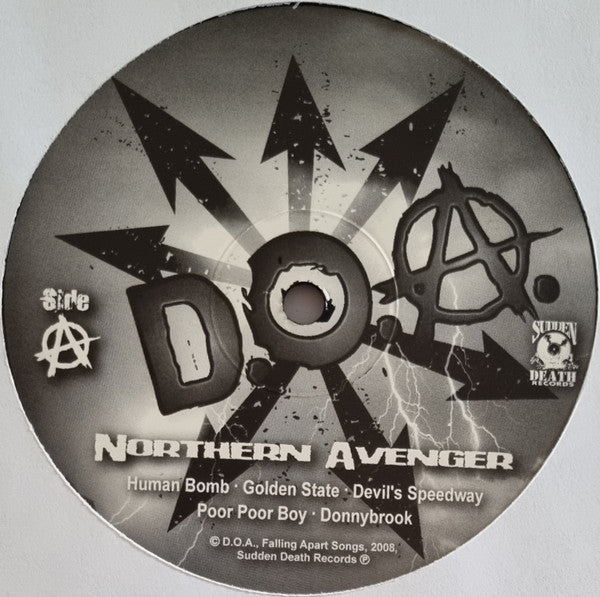D.O.A. (2) : Northern Avenger (LP, Album)