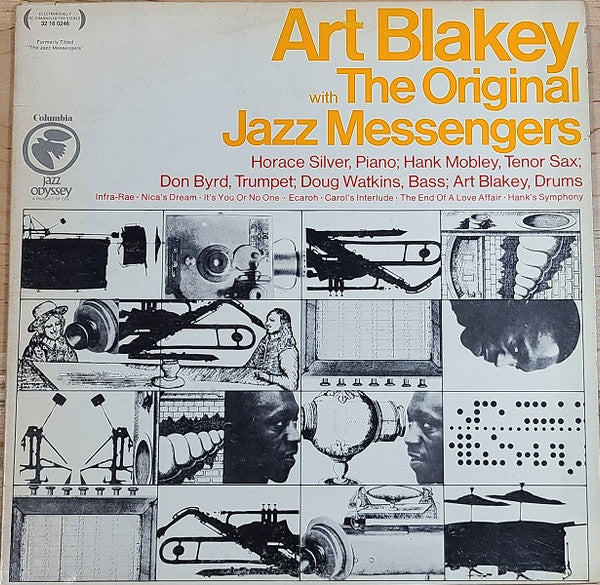 Art Blakey With The Original Jazz Messengers* : Art Blakey With The Original Jazz Messengers (LP, Album, RE)