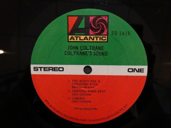 John Coltrane : Coltrane's Sound (LP, Album, RE)