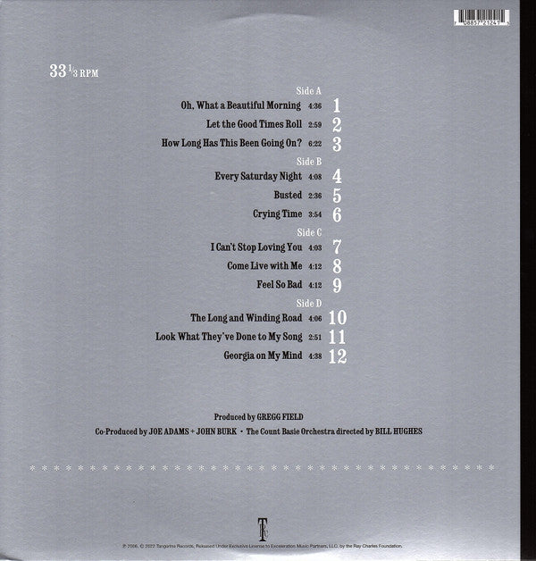 Ray Charles + Count Basie Orchestra : Ray Sings ✻ Basie Swings (2xLP, Album, RE)