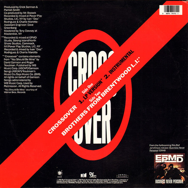 EPMD : Crossover (12", Single)