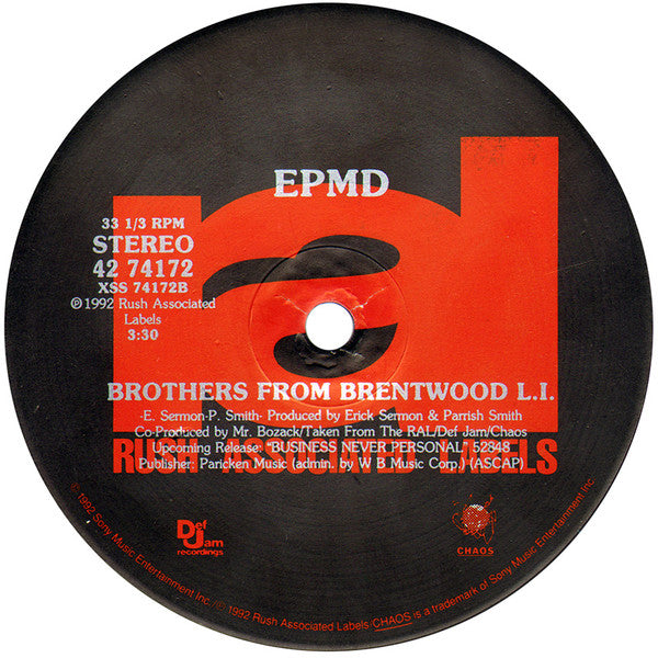 EPMD : Crossover (12", Single)