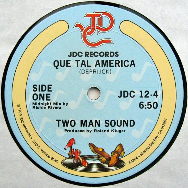 Two Man Sound : Que Tal  America (12")