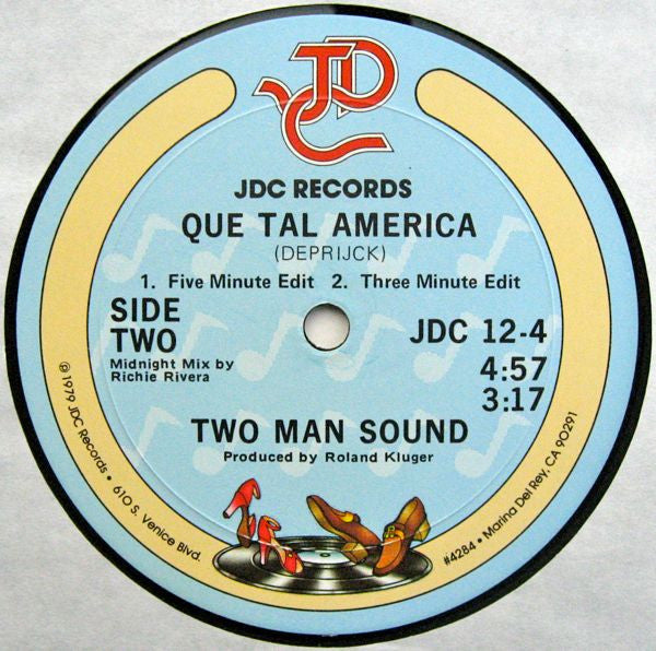 Two Man Sound : Que Tal  America (12")