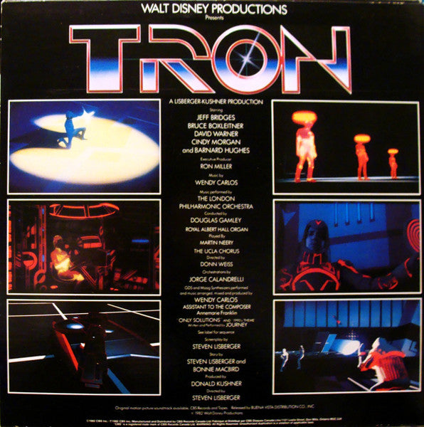 Wendy Carlos : Tron (Original Motion Picture Soundtrack) (LP)