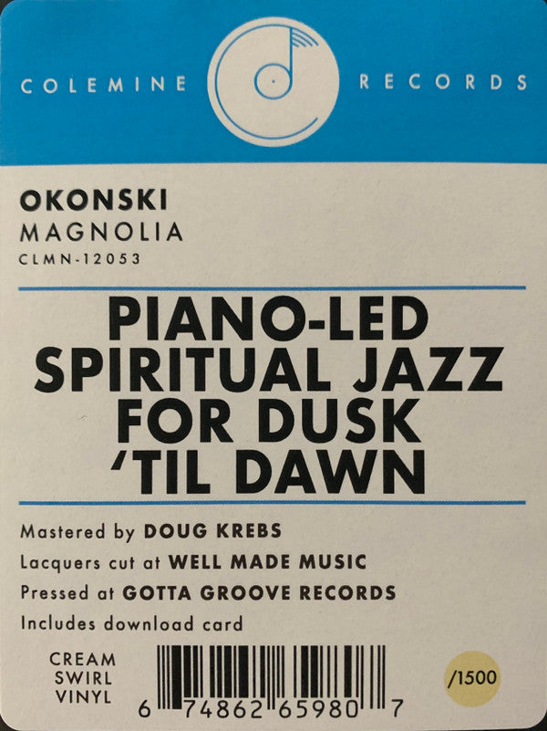 Okonski : Magnolia (LP, Album, Ltd, Cre)