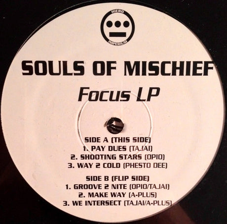 Souls Of Mischief : Focus LP (2xLP, Album)