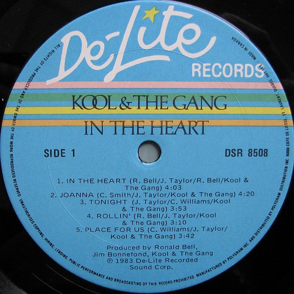 Kool & The Gang : In The Heart (LP, Album)