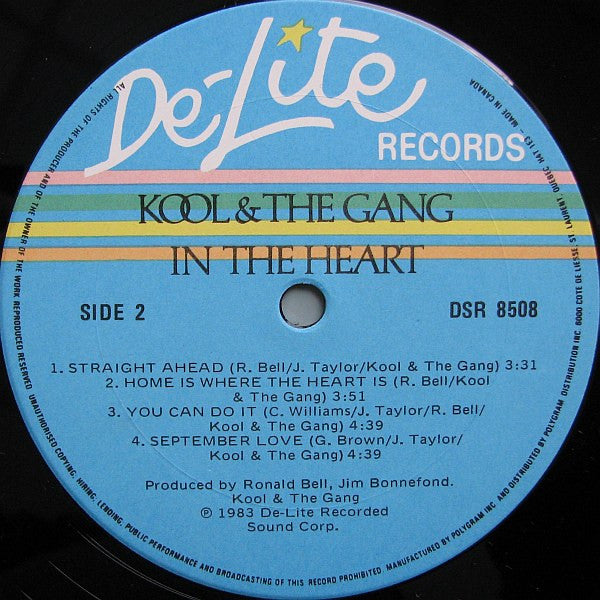 Kool & The Gang : In The Heart (LP, Album)