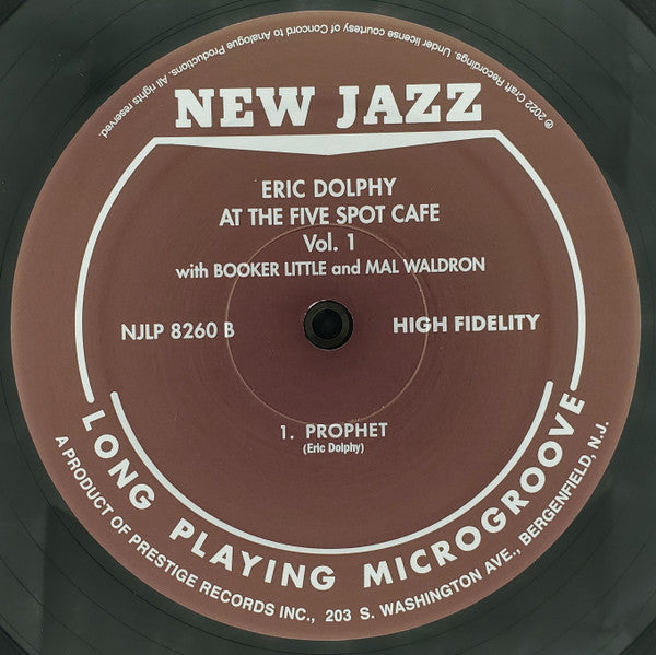 Eric Dolphy : At The Five Spot Volume 1. (LP, Album, Ltd, RE, 180)