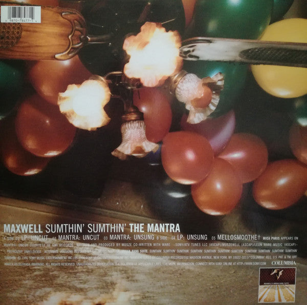 Maxwell : Sumthin' Sumthin' - The Mantra (12")