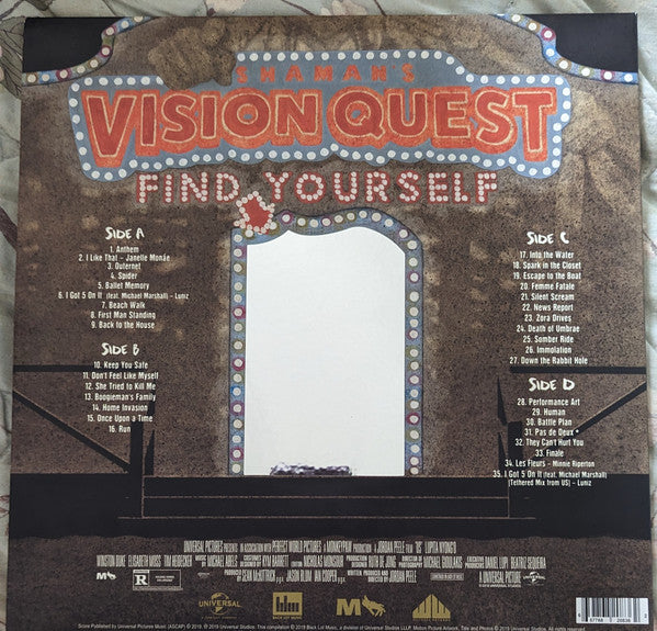 Michael Abels : Us (Original Motion Picture Soundtrack) (2xLP, Album, RE, Red)