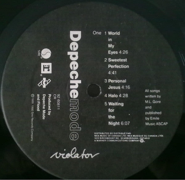 Depeche Mode : Violator (LP, Album)