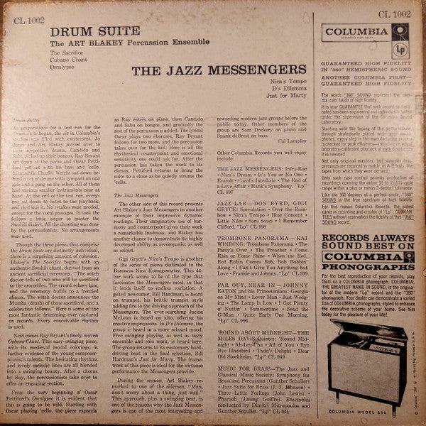 Art Blakey : Drum suite  (LP)