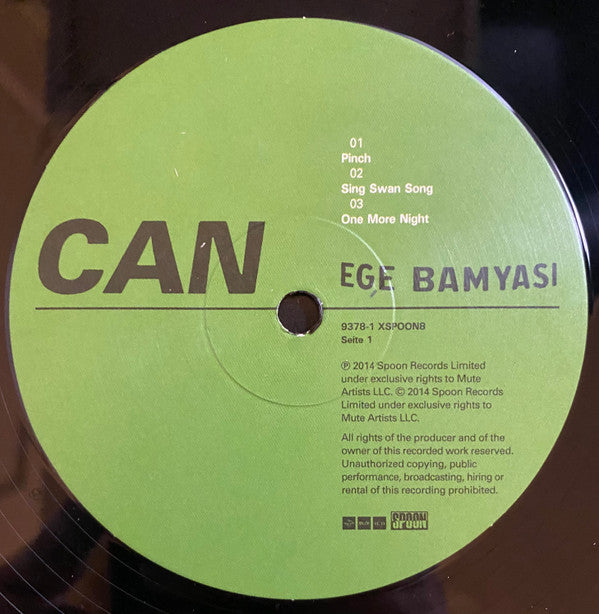 Can : Ege Bamyasi (LP, Album, RE, RM)