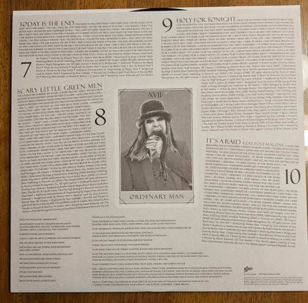 Ozzy Osbourne : Ordinary Man (LP, Album)
